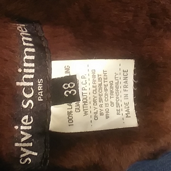 🔥🔥NWOT Sylvie Schimmel (Paris) 100% Lamb Shearling Coat. - Picture 14 of 16